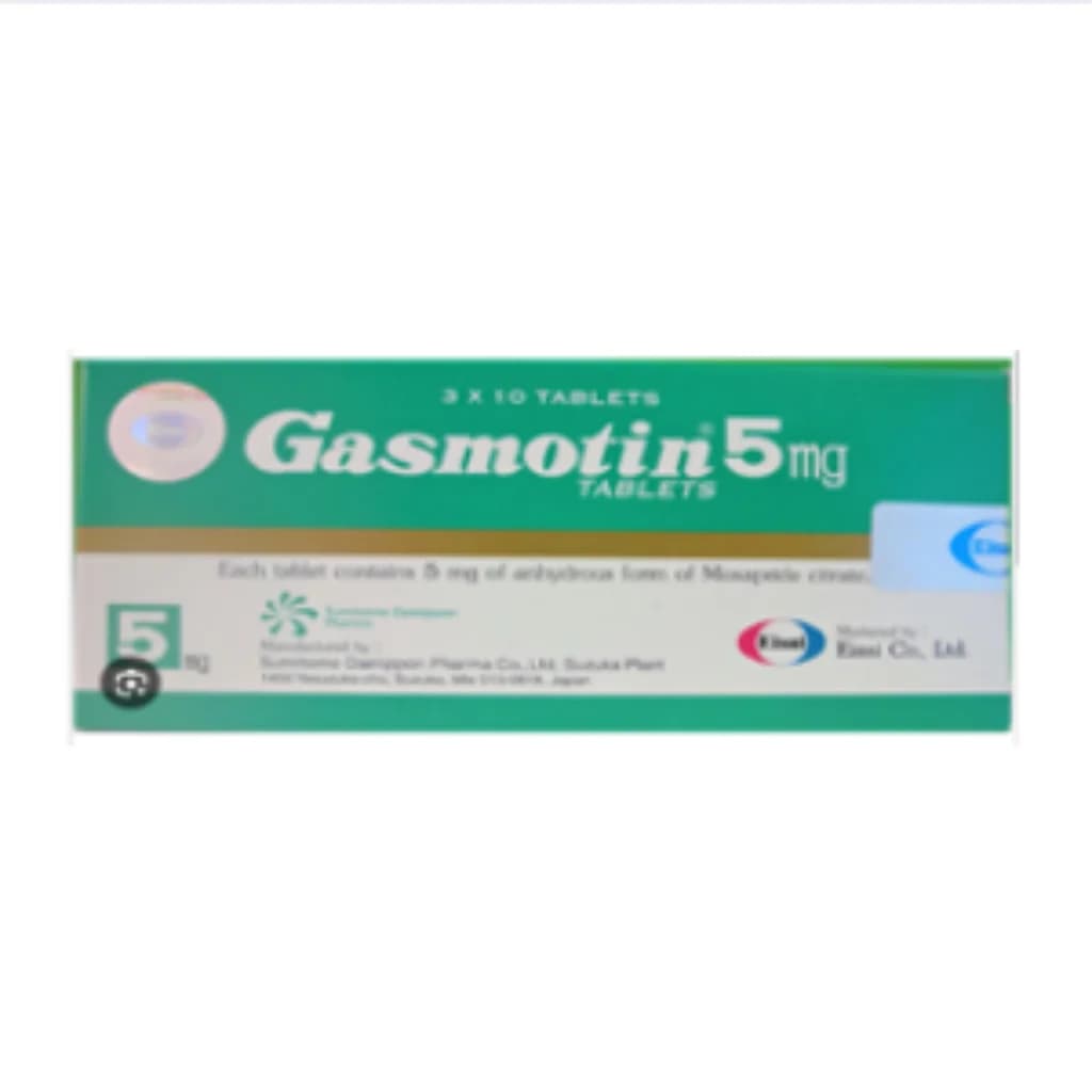 Gasmotin 5mg (Mosapride) 5mg