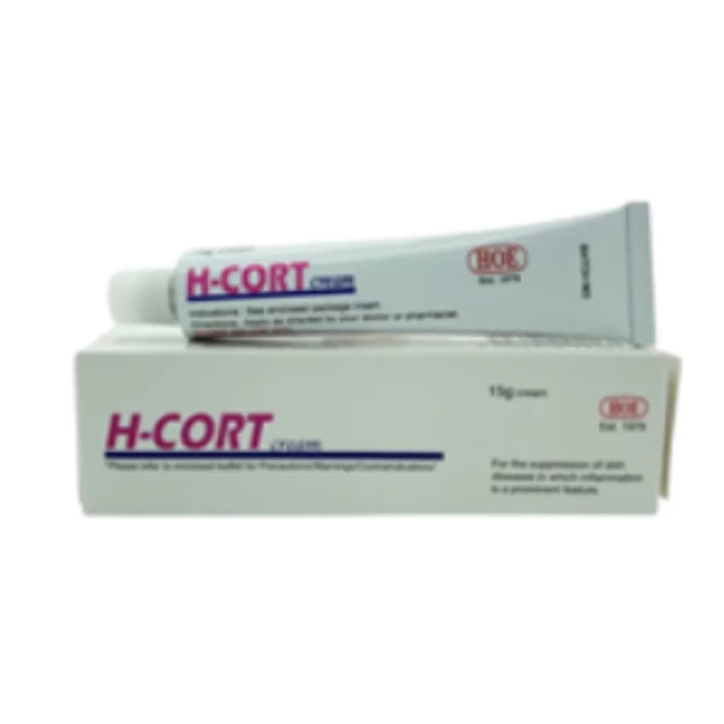 H-Cort 1% 15g Cream (Hydrocortisone) 15g