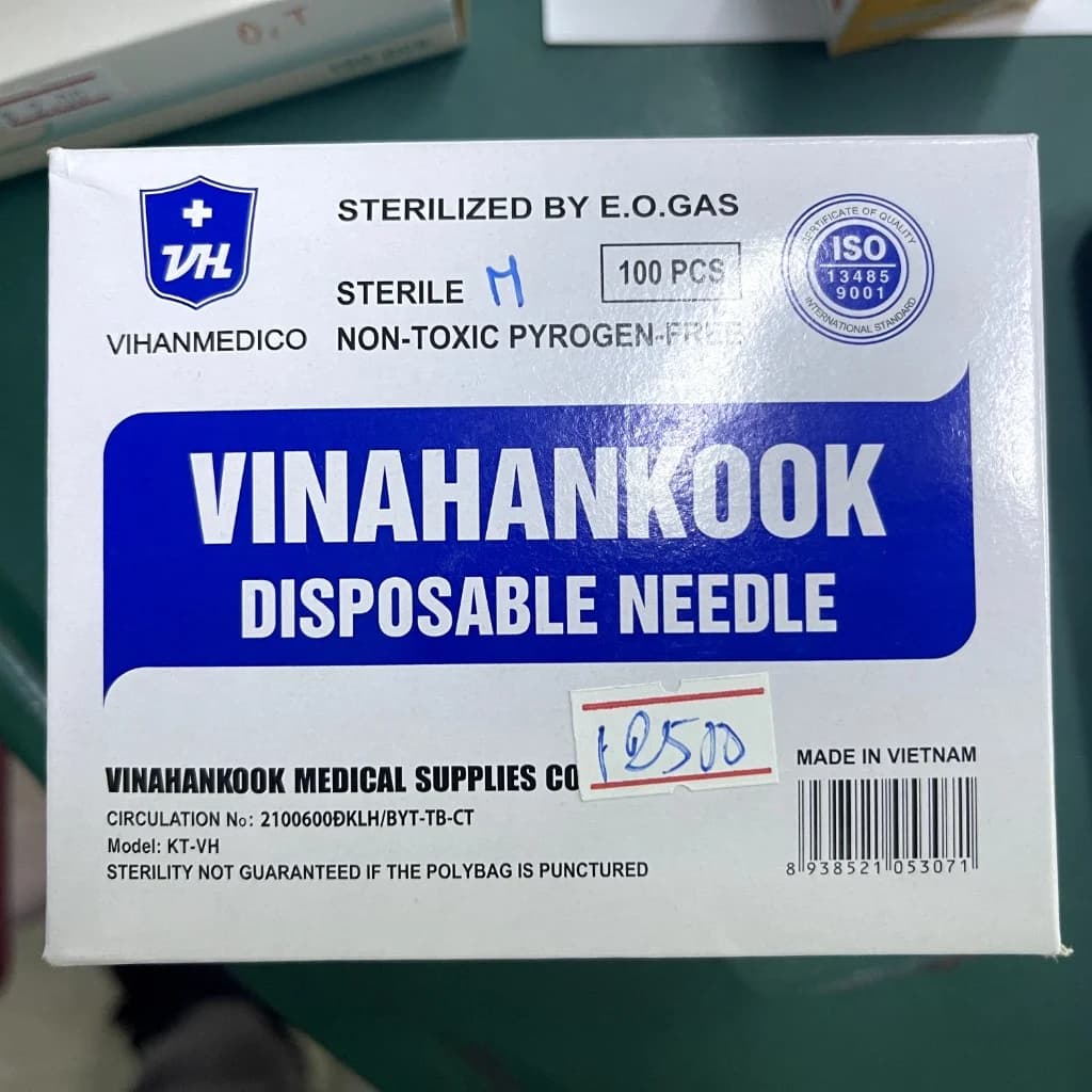 Vinahankook (Disposable Needle) 23gx1 - Pharmacy Rotha 2