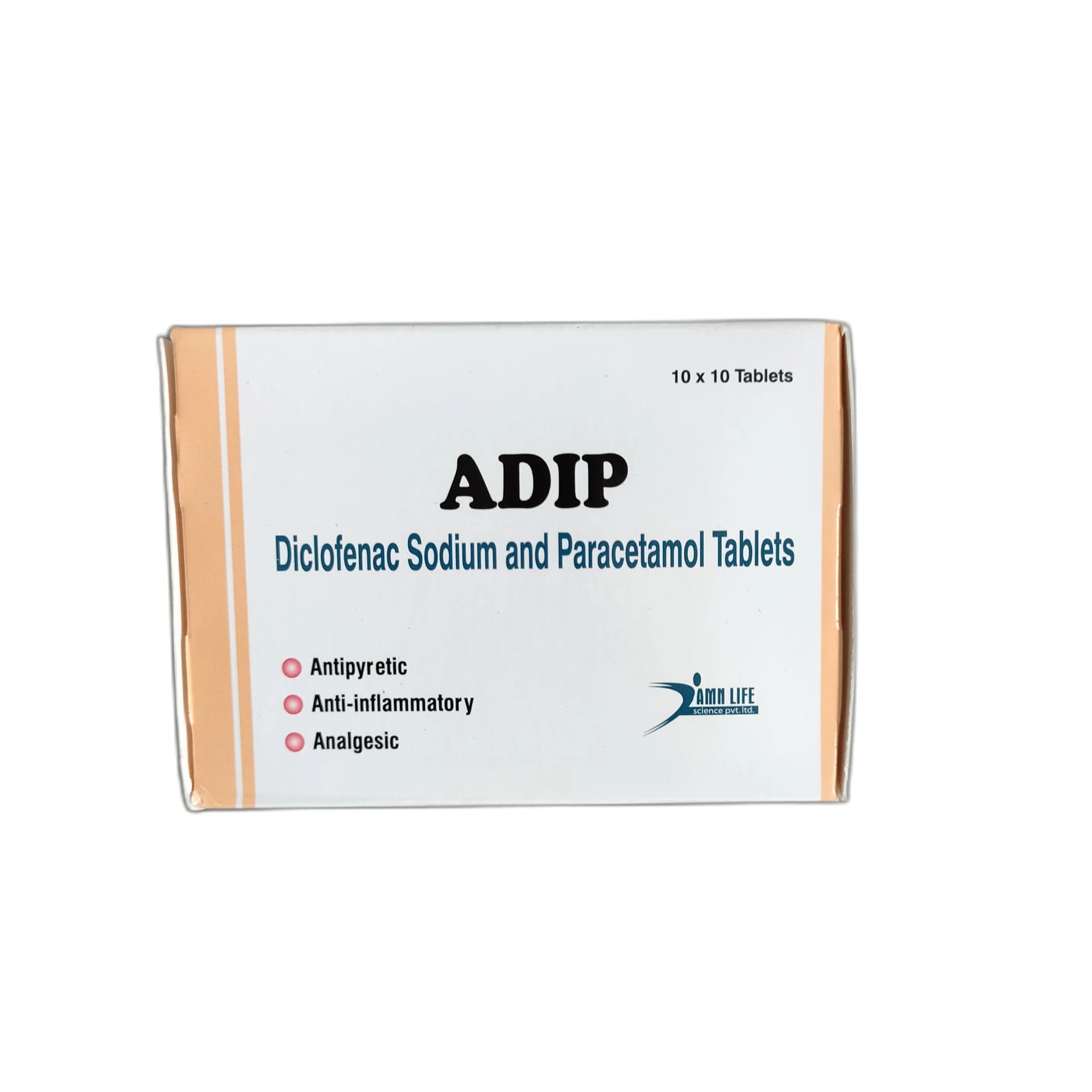 ADIP Diclofenac Sodium and Paracetamol 50mg/500mg
