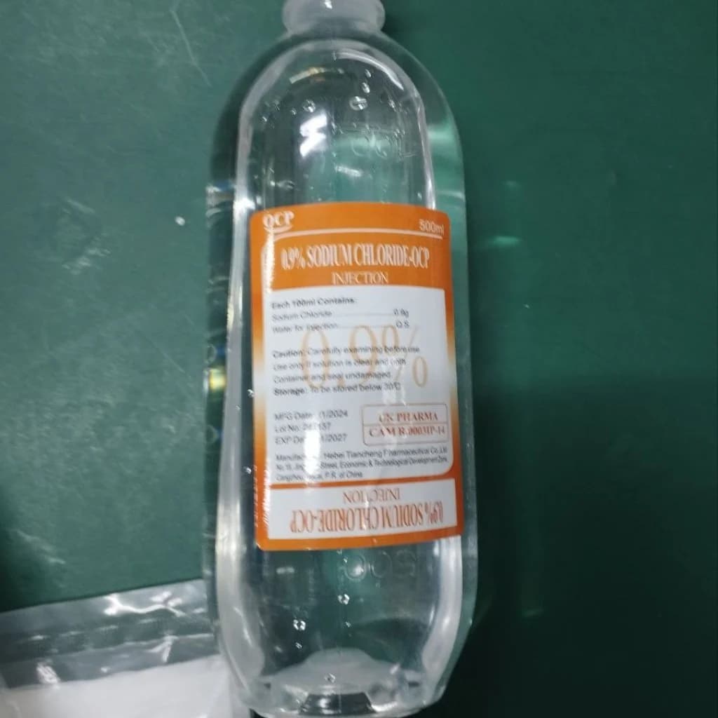 0.9% Sodium Chloride-OCP Injection 500ml