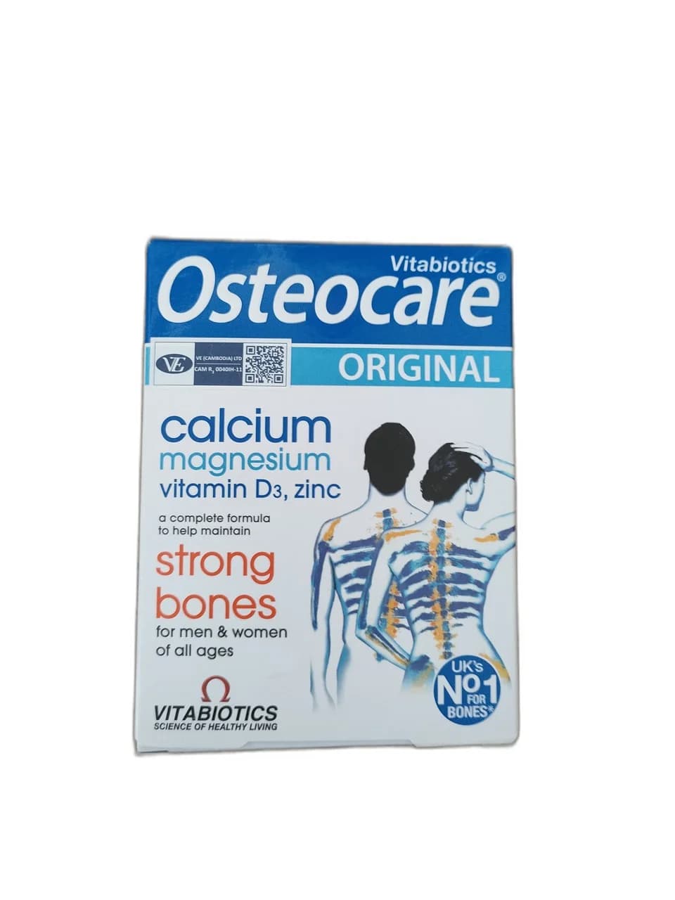 Osteocare 800mg Calcium, 300mg Magnesium, 5µg Vitamin D3