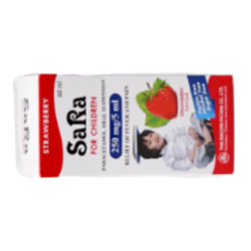 SaRa 250mg/5ml (60ml) (Strawberry flavor) 250mg/5ml (60ml)