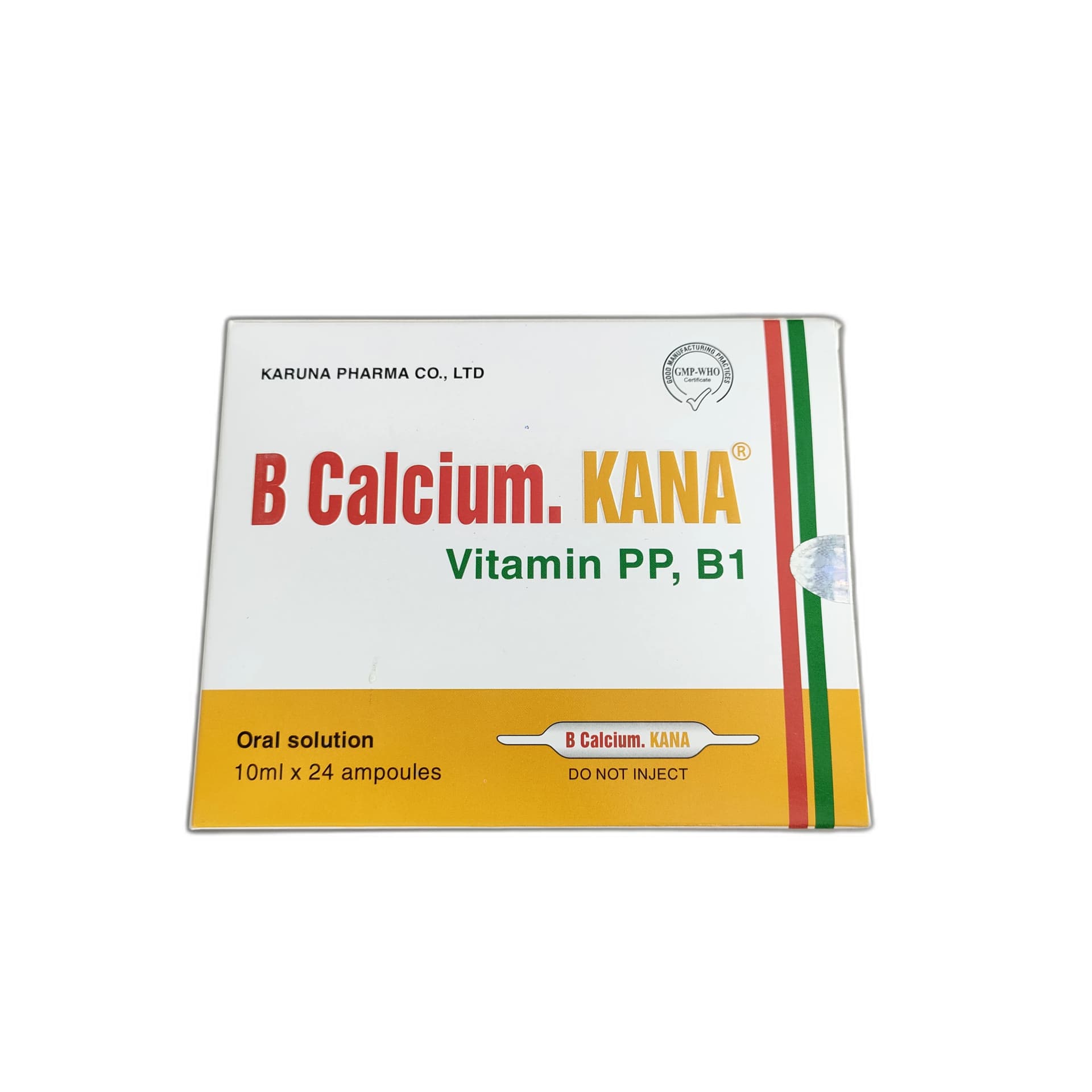 B Calcium KANA Vitamin PP B1 Calcium + Vitamin PP + Vitamin B1