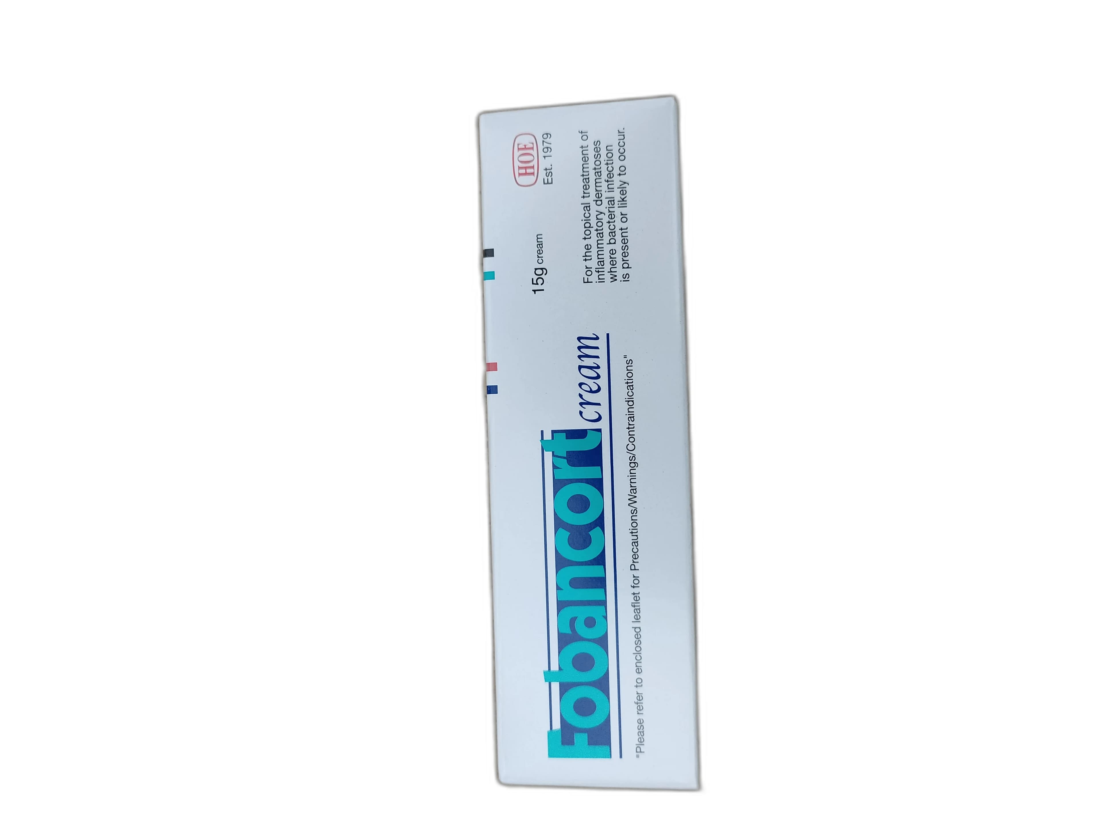 Fobancort cream 2.0% w/w Fisasic Acid, 0.064% w/w Betamethasone, 0.15% w/w Methyl Paraben, 0.05% w/w Propyl Paraben