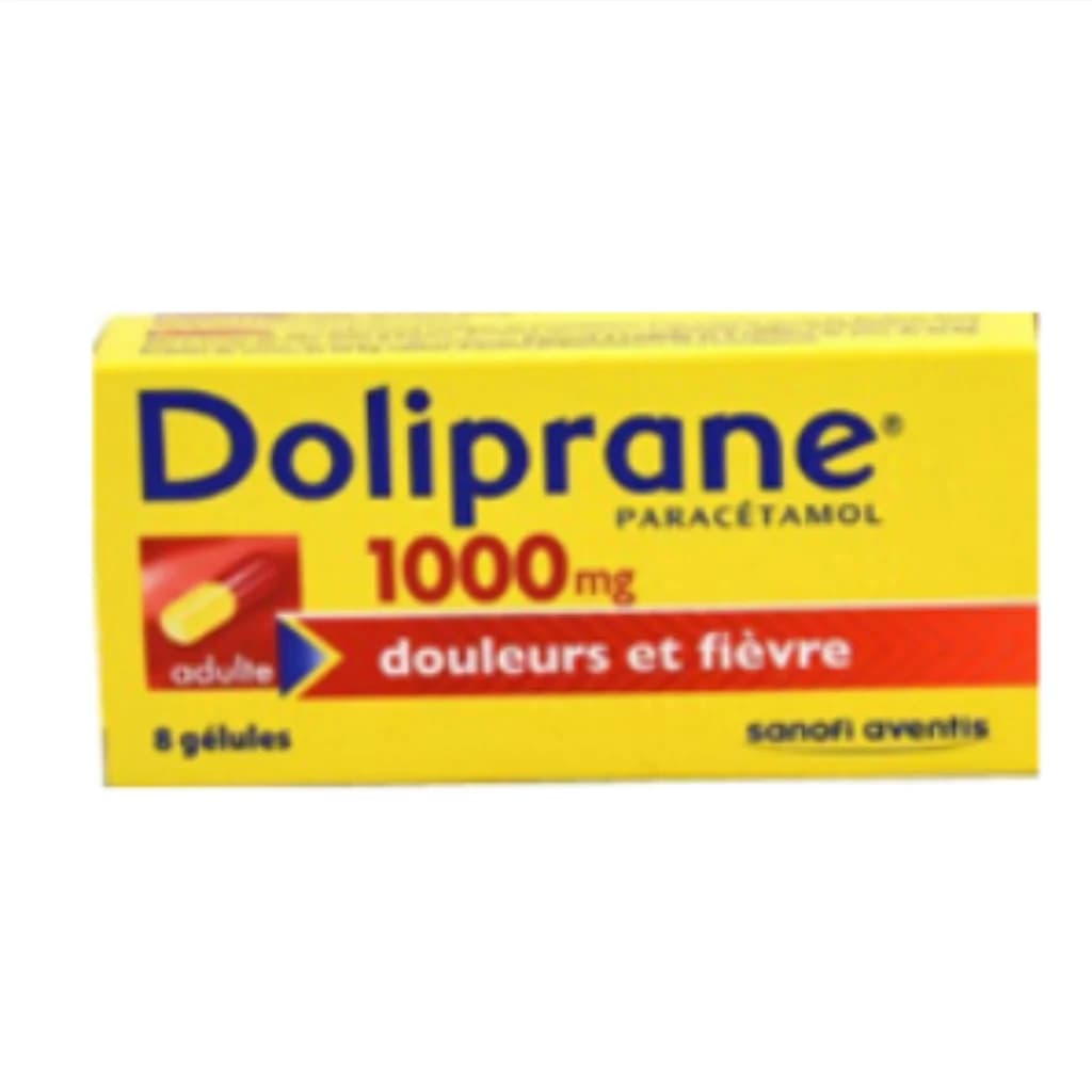 Doliprane 1000mg = Dafalgan 1000mg Tablet (Paracetamol) 1000mg