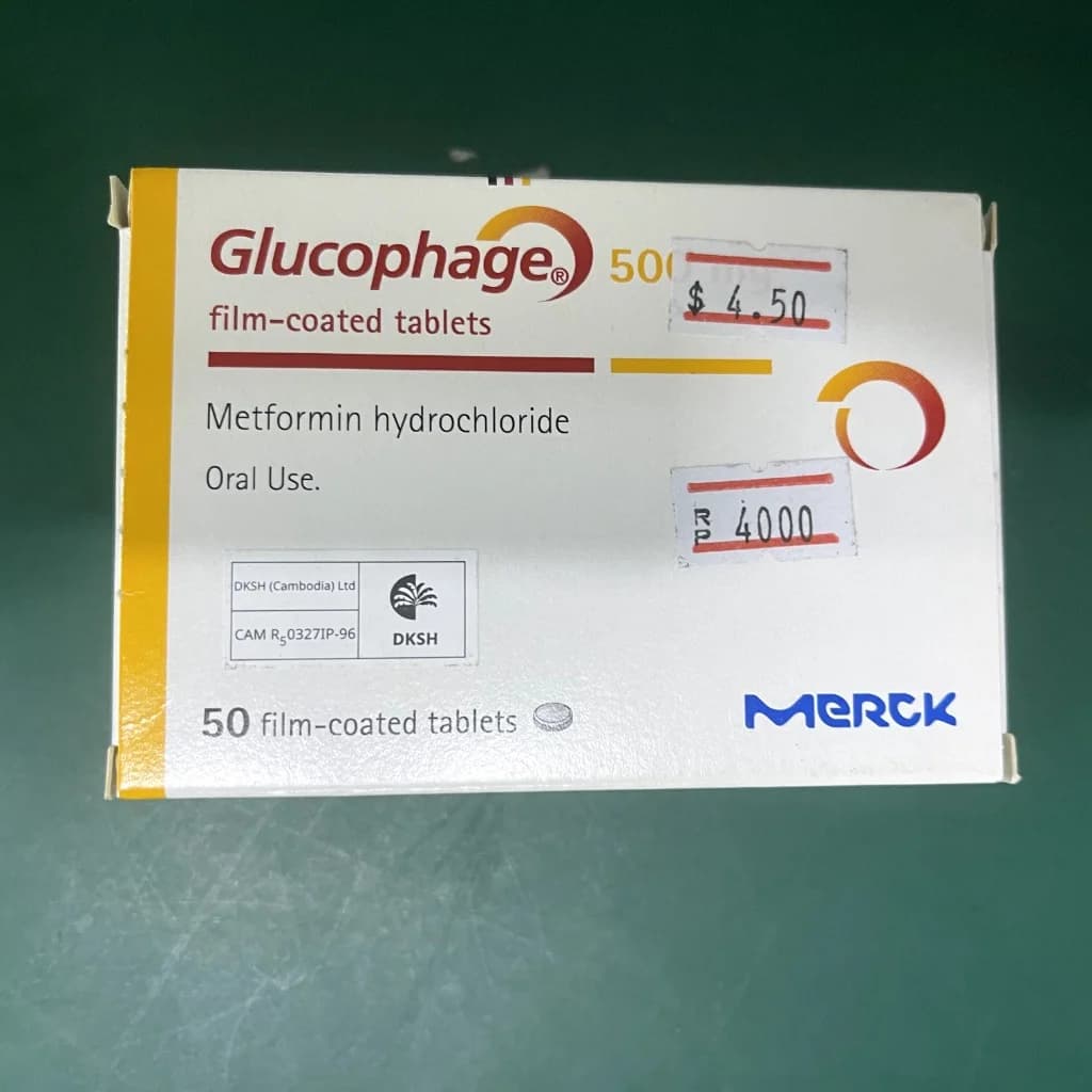 Glucophage 500 500mg
