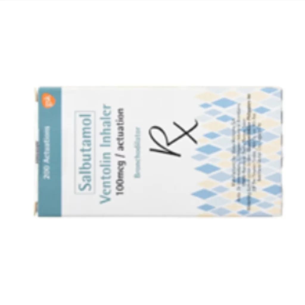Ventolin 100mcg/Spray Inhaler (Salbutamol) 100mcg