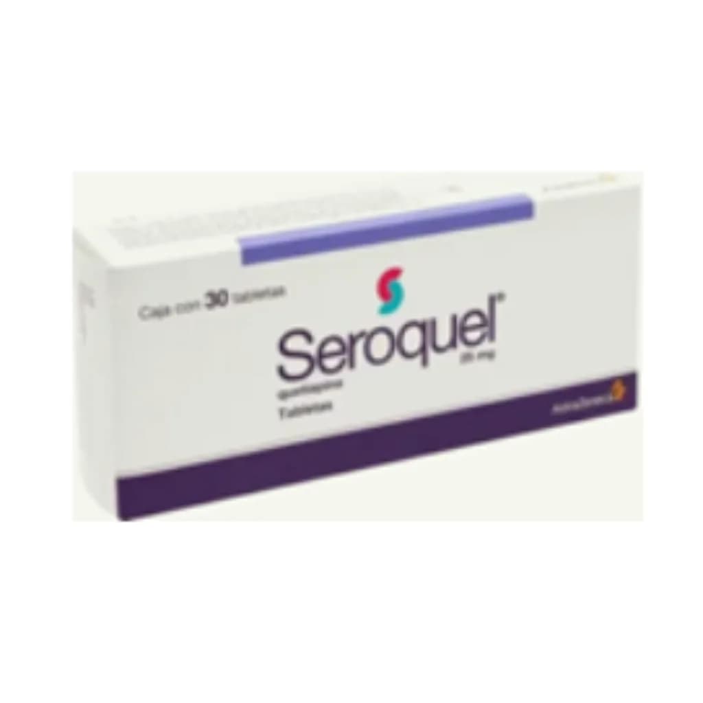Seroquel 25mg (Quetiapine) 25mg