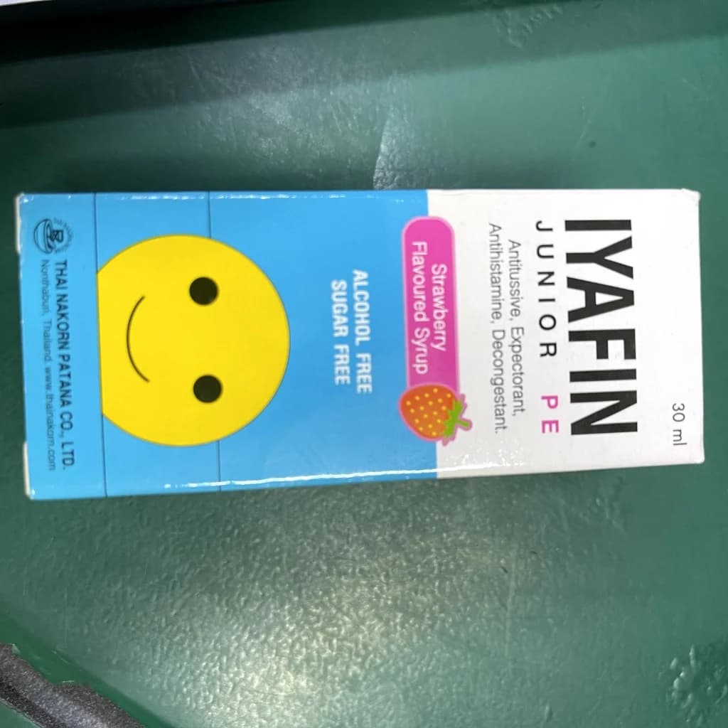 Iyafin Junior PE (Strawberry Flavor) 30ml