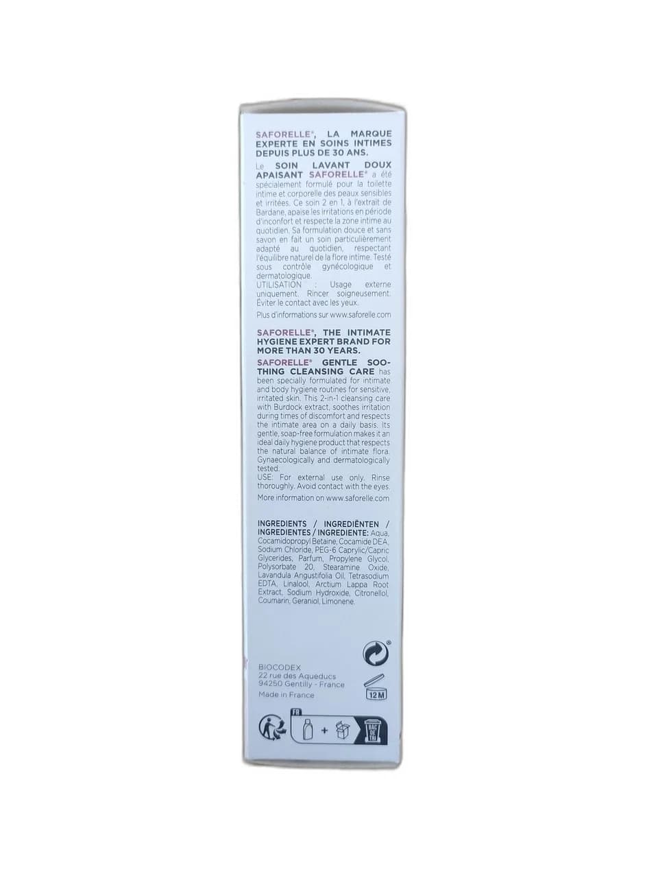 SAFORELLE® THE INTIMATE SOOTHING CLEANSING CARE
