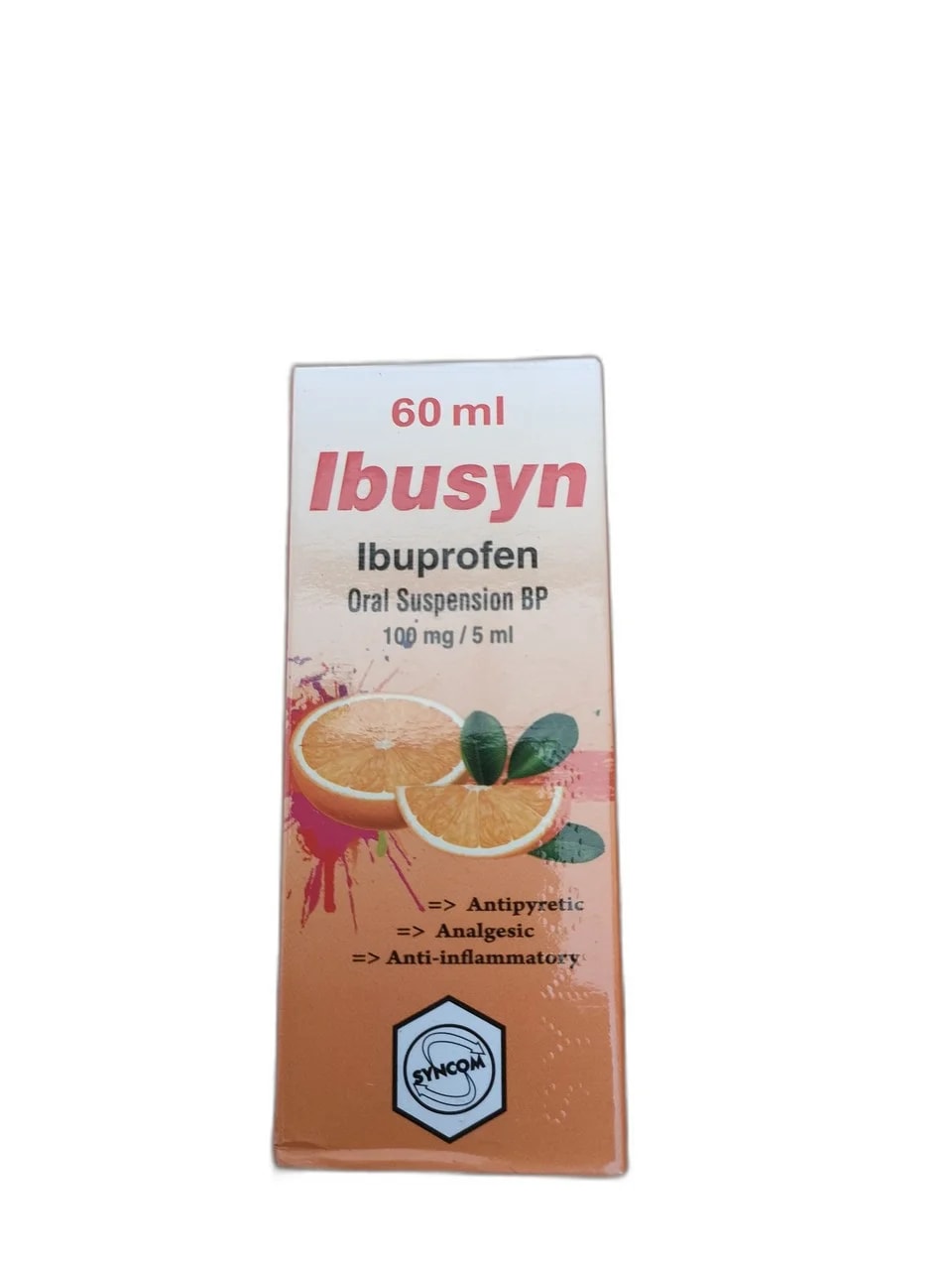 Ibusyn 100 mg / 5 ml - ឱសថស្ថាន ដារ៉ារស្មីគោកចំបក់ (Dara Raksmey Kok Chambok)