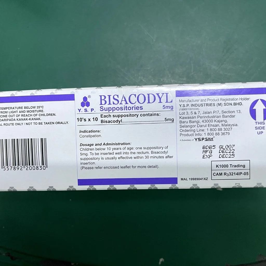 Bisacodyl 5mg - Pharmacy Rotha 2