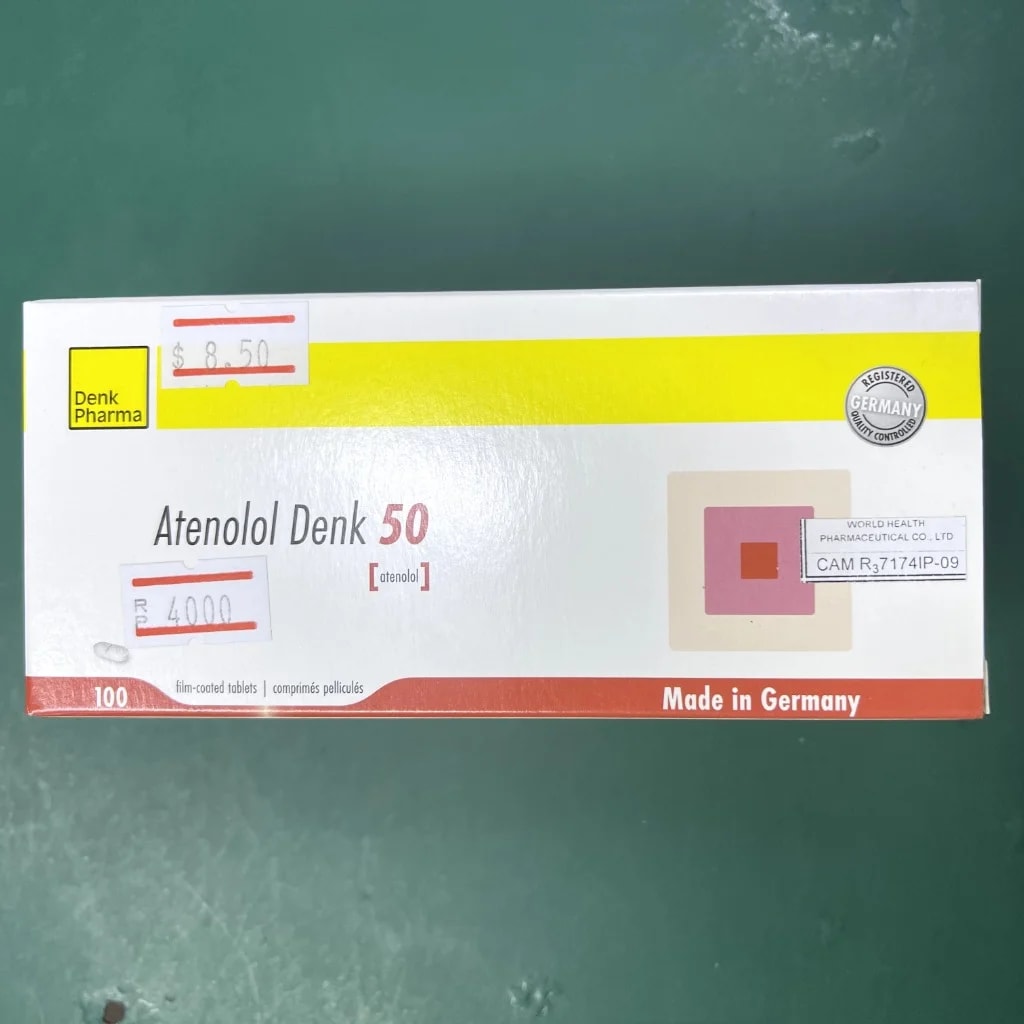 Atenolol Denk 50 50mg - Pharmacy Rotha 2