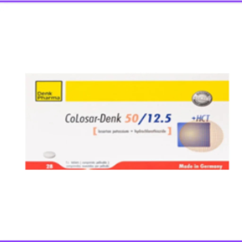 CoLosar-Denk 50/12.5mg Tablet 50/12.5mg - Phnom Penh Care Pharmacy 2ND Floor / Under CENTRAL HOSPITAL