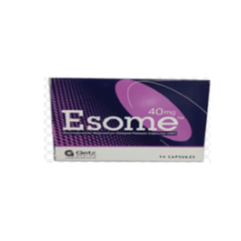 Esome 40mg Capsule (Esomeprazole) 40mg - Phnom Penh Care Pharmacy 2ND Floor / Under CENTRAL HOSPITAL