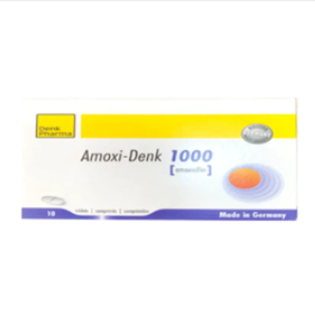 Amoxi-Denk 1000mg (Amoxicilline) 1000mg - Phnom Penh Care Pharmacy 2ND Floor / Under CENTRAL HOSPITAL