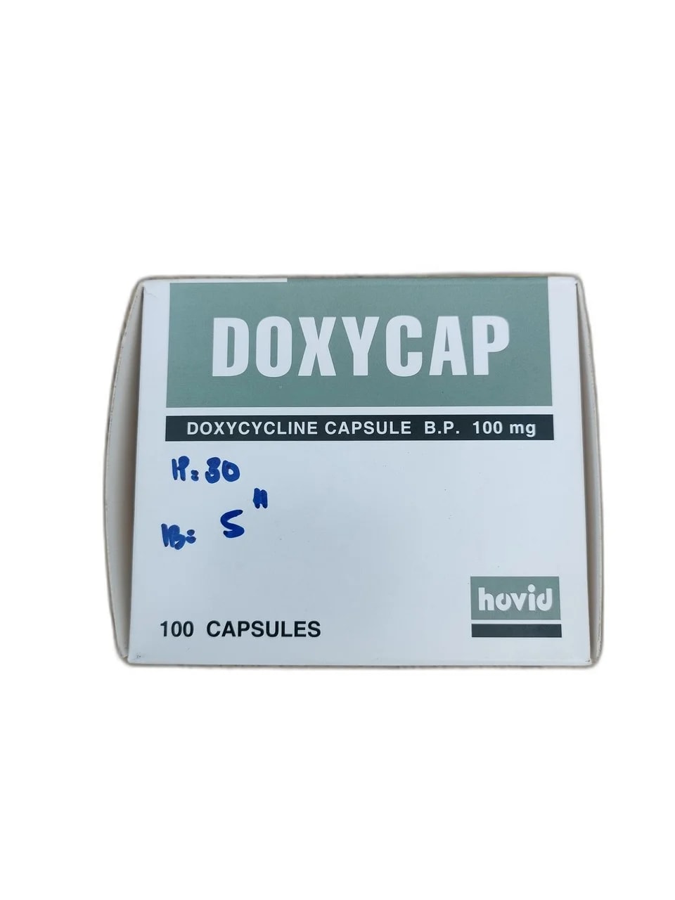 DOXYC CAP 100 mg - ឱសថស្ថាន ដារ៉ារស្មីគោកចំបក់ (Dara Raksmey Kok Chambok)