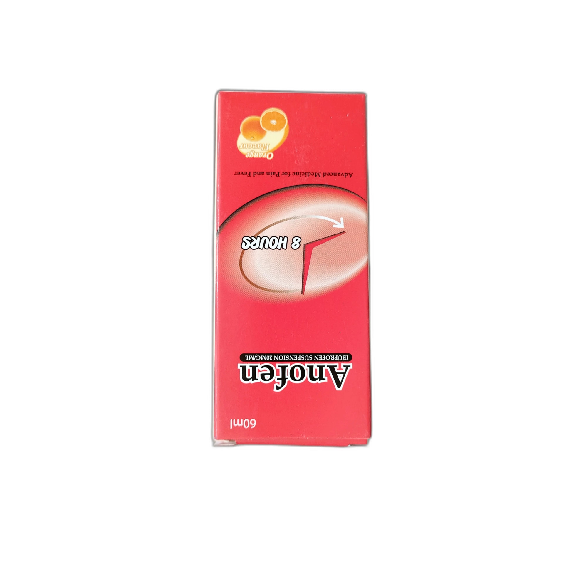 Anofen Ibuprofen Suspension 60ml 200mg/5ml - Srey Mom Pharmacy
