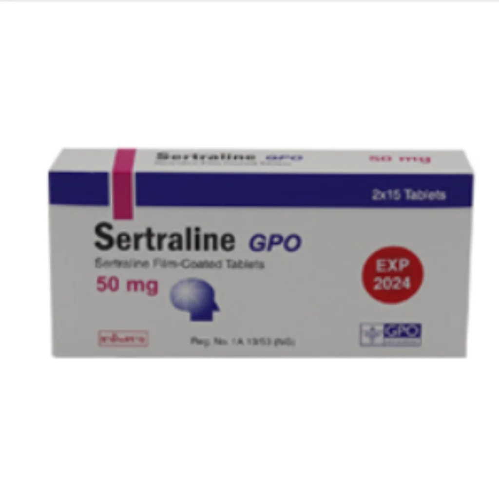 Sertraline GPO 50mg 50mg - Phnom Penh Care Pharmacy 2ND Floor / Under CENTRAL HOSPITAL