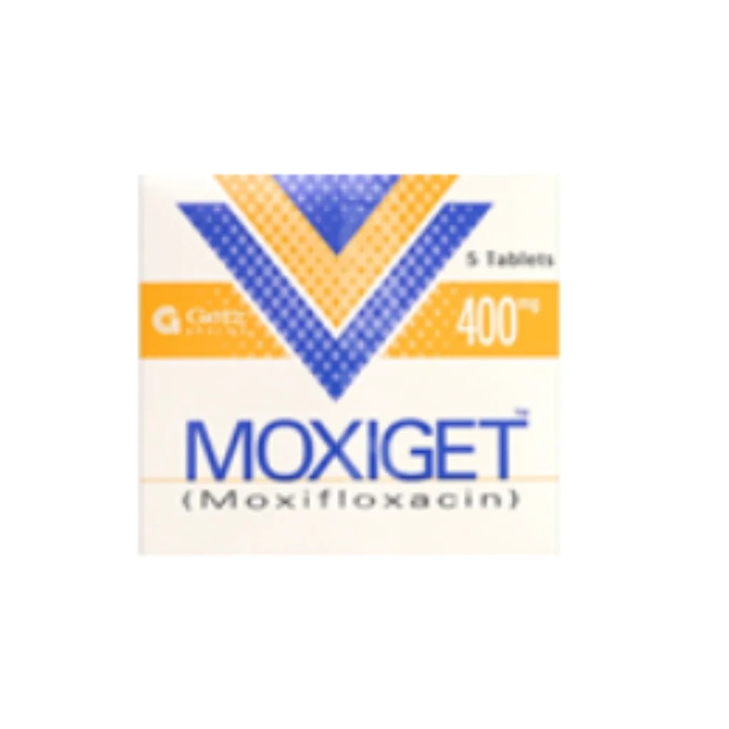 Moxiget 400mg Tablet (Moxifloxacin) 400mg - Phnom Penh Care Pharmacy 2ND Floor / Under CENTRAL HOSPITAL