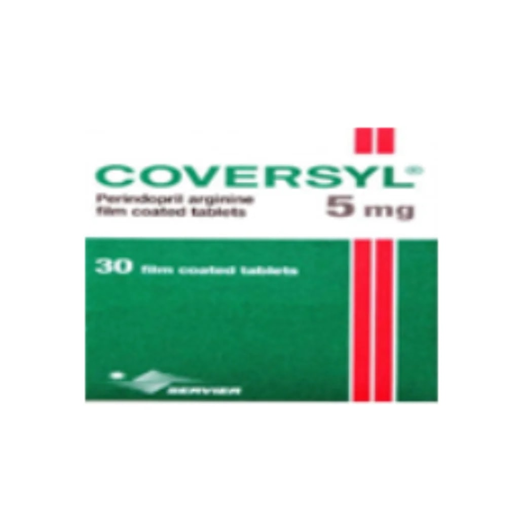 Coversyl 5mg (Perindopril) 5mg - Phnom Penh Care Pharmacy 2ND Floor / Under CENTRAL HOSPITAL