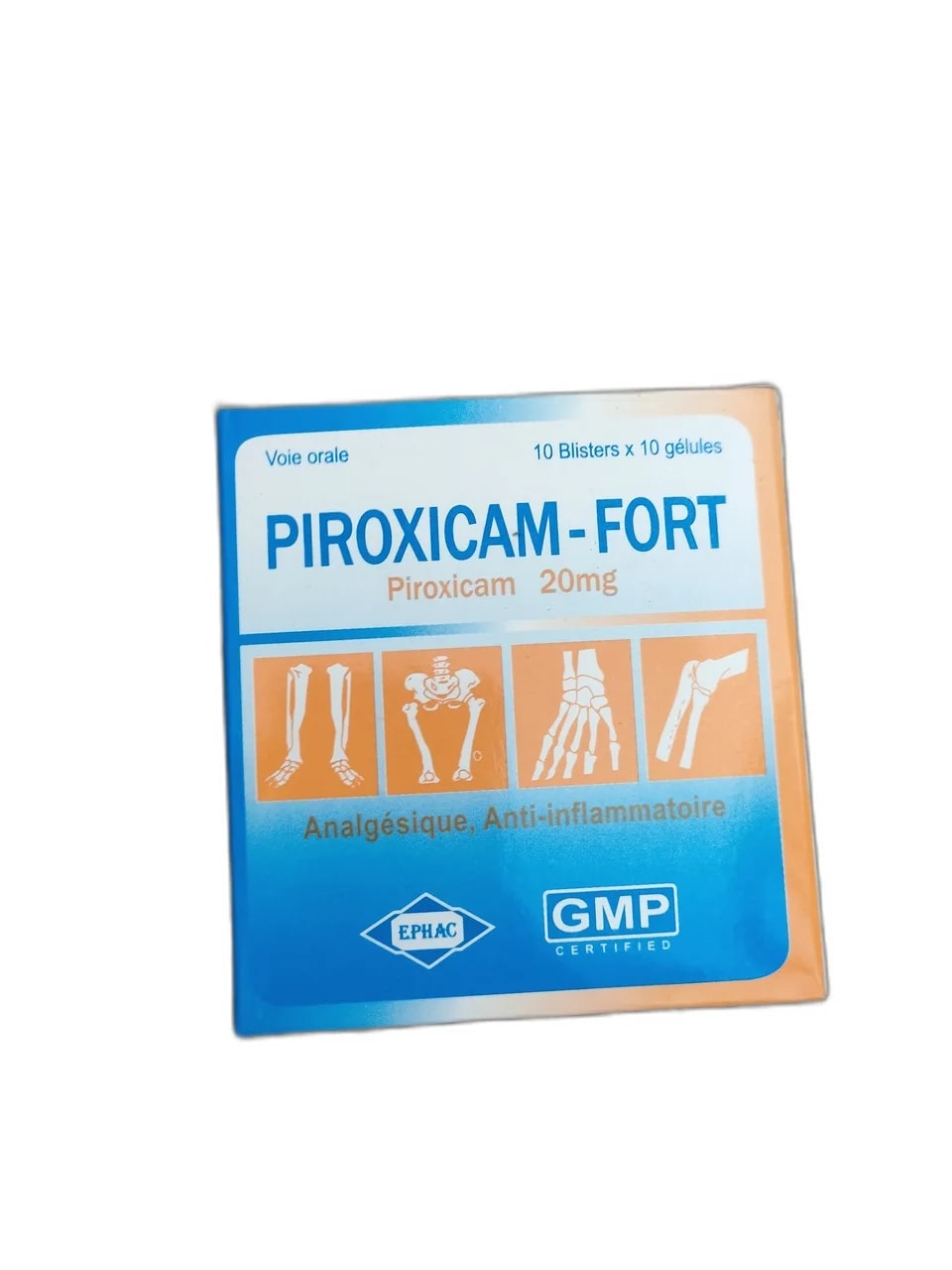 PIROXICAM-FORT 20mg - ឱសថស្ថាន ដារ៉ារស្មីគោកចំបក់ (Dara Raksmey Kok Chambok)