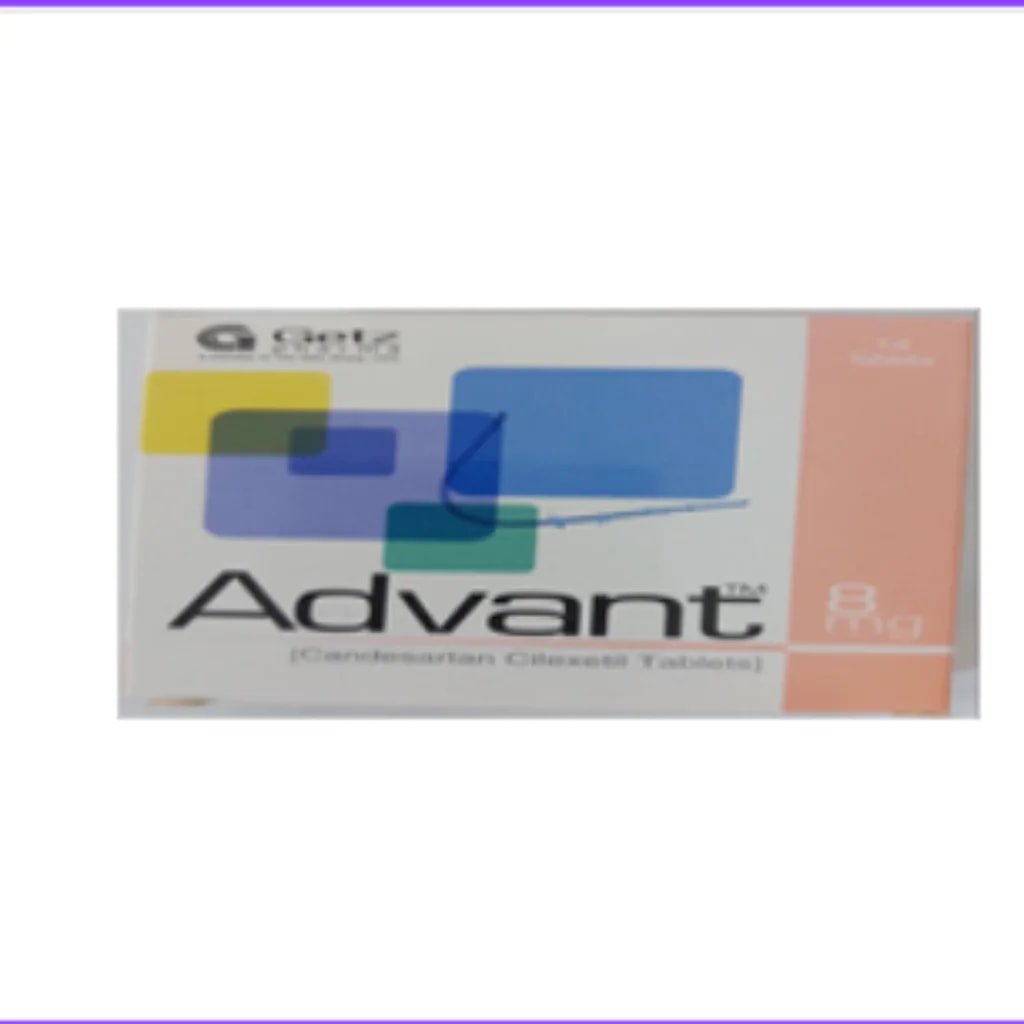 Advant 8mg (Candesartan) 8mg - Phnom Penh Care Pharmacy 2ND Floor / Under CENTRAL HOSPITAL