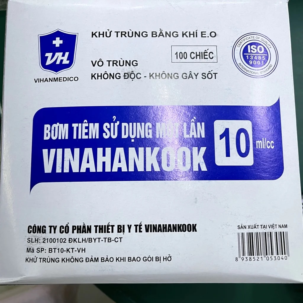 Vinahankook syringe 10ml/cc - Pharmacy Rotha 2