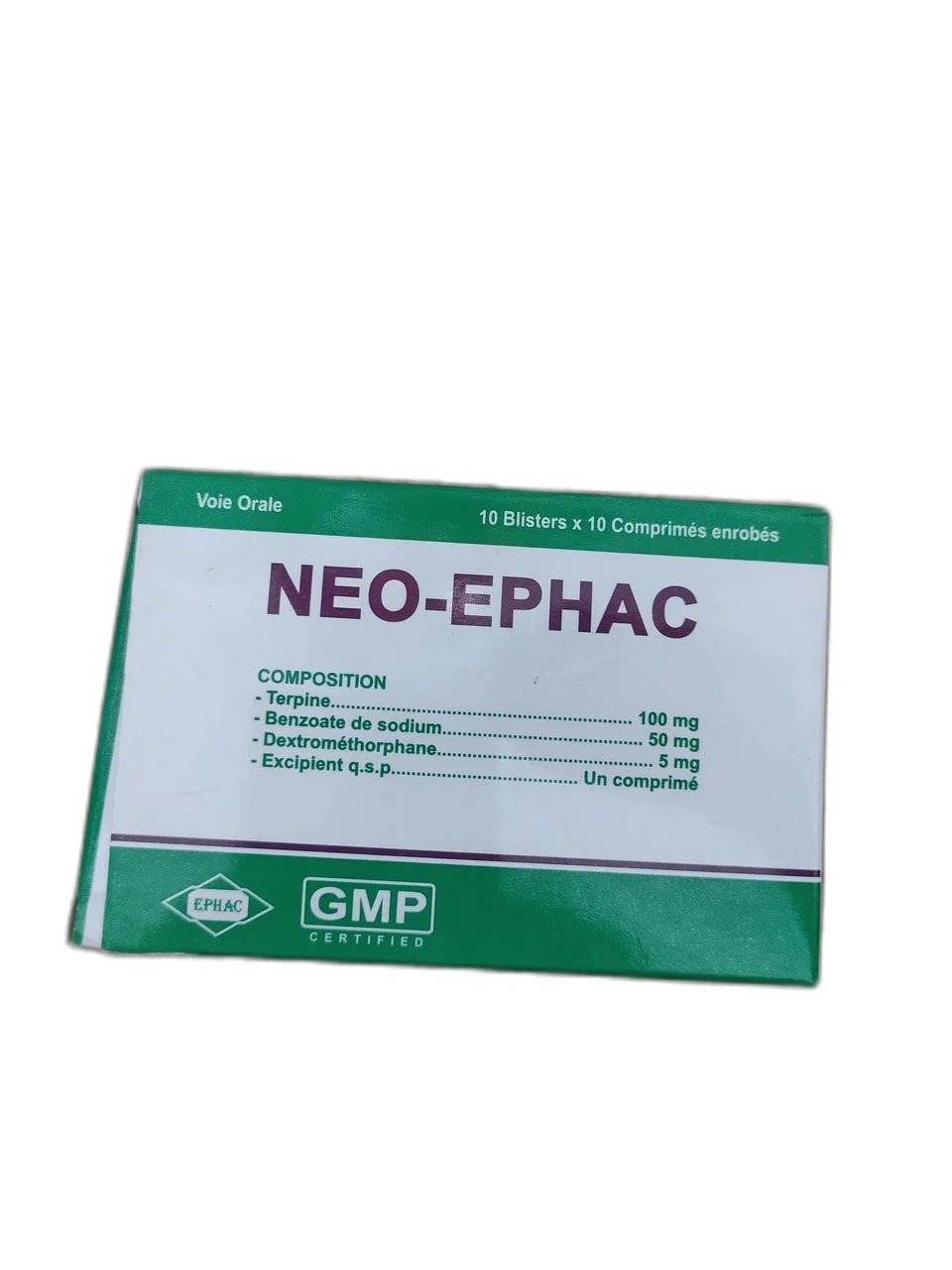 NEO-EPHAC 100 mg - ឱសថស្ថាន ដារ៉ារស្មីគោកចំបក់ (Dara Raksmey Kok Chambok)