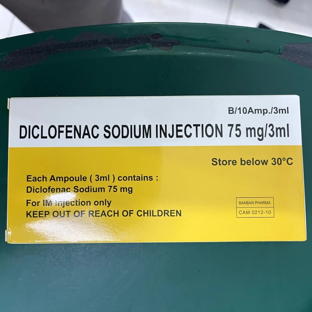 Diclofenac Sodium Injection 3ml - Pharmacy Rotha 2