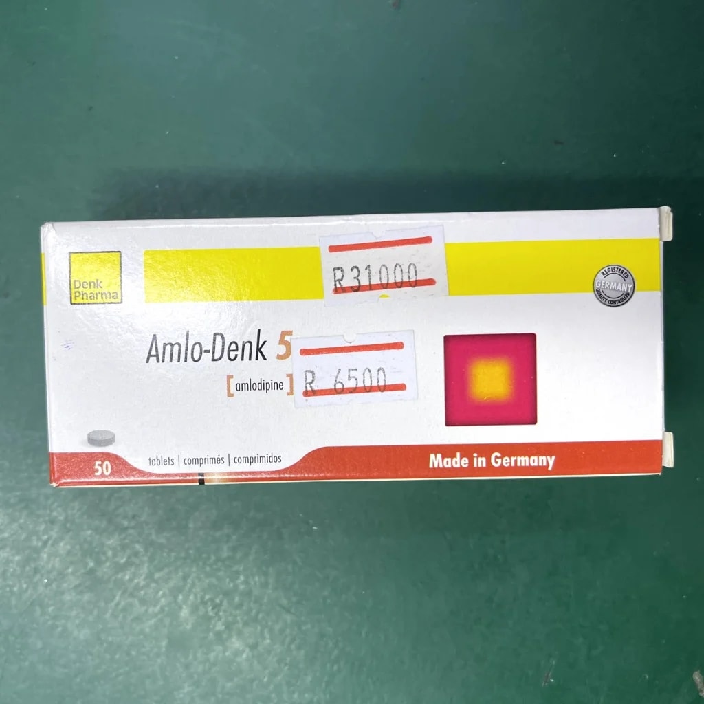 Amlo-Denk 5 5mg - Pharmacy Rotha 2