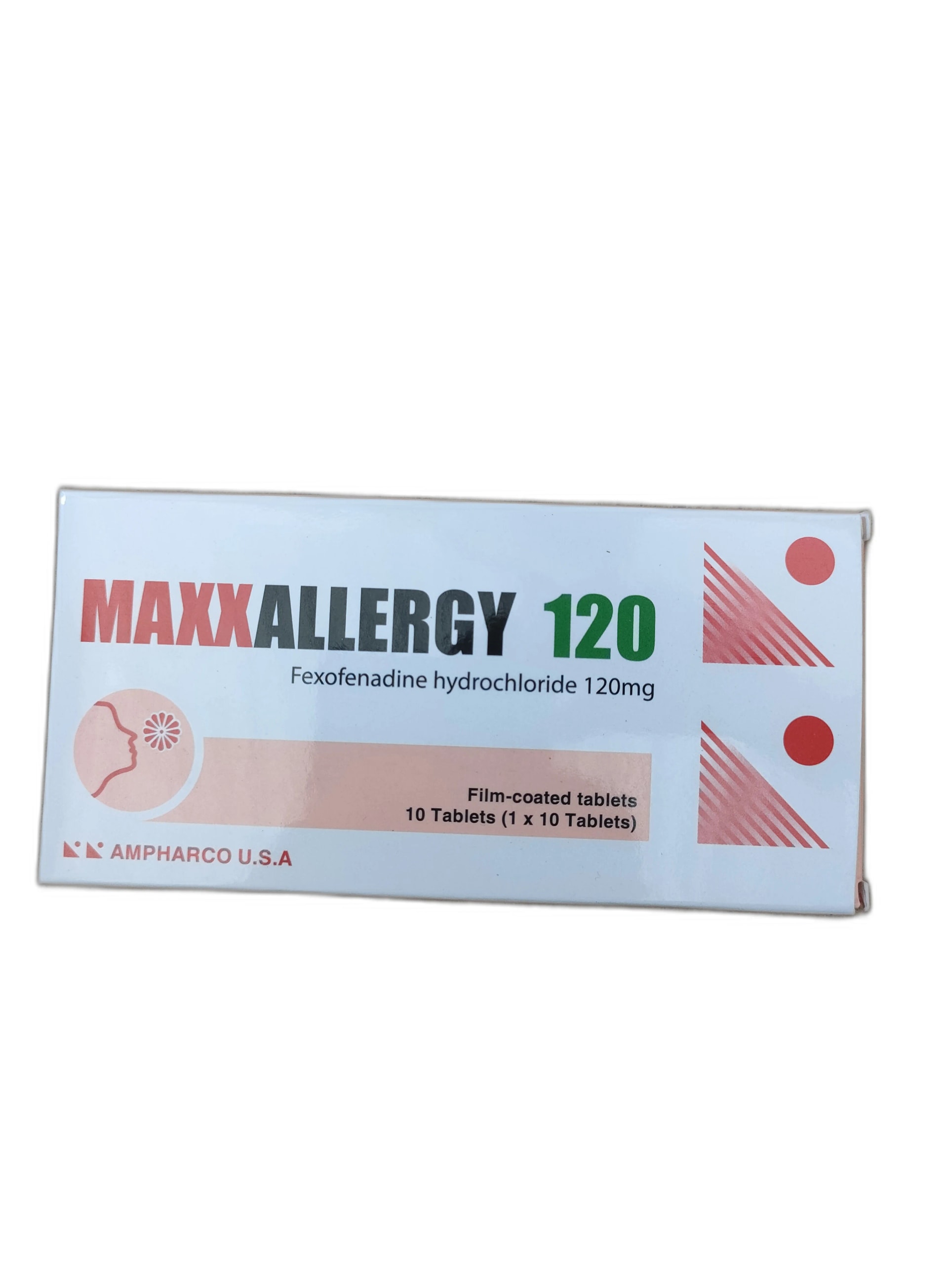 MAXXALLERGY 120 120mg - ឱសថស្ថាន ដារ៉ារស្មីគោកចំបក់ (Dara Raksmey Kok Chambok)
