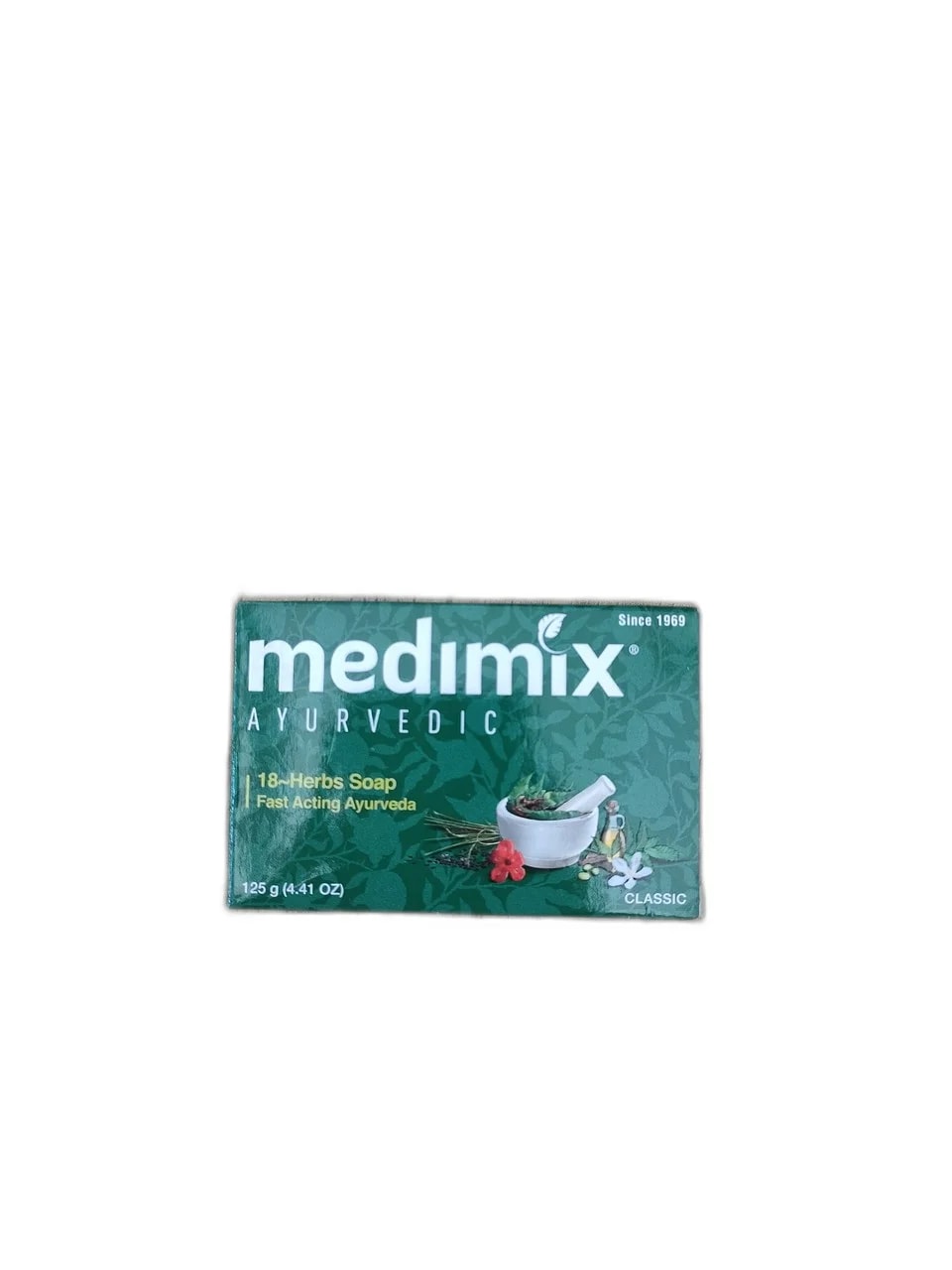 medimix AYURVEDIC 18-Herbs Soap - ឱសថស្ថាន ដារ៉ារស្មីគោកចំបក់ (Dara Raksmey Kok Chambok)