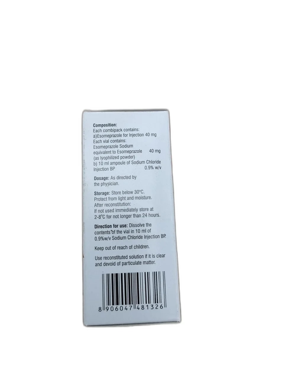 Esomiprazole Sodium for Injection 40mg - ឱសថស្ថាន ដារ៉ារស្មីគោកចំបក់ (Dara Raksmey Kok Chambok)