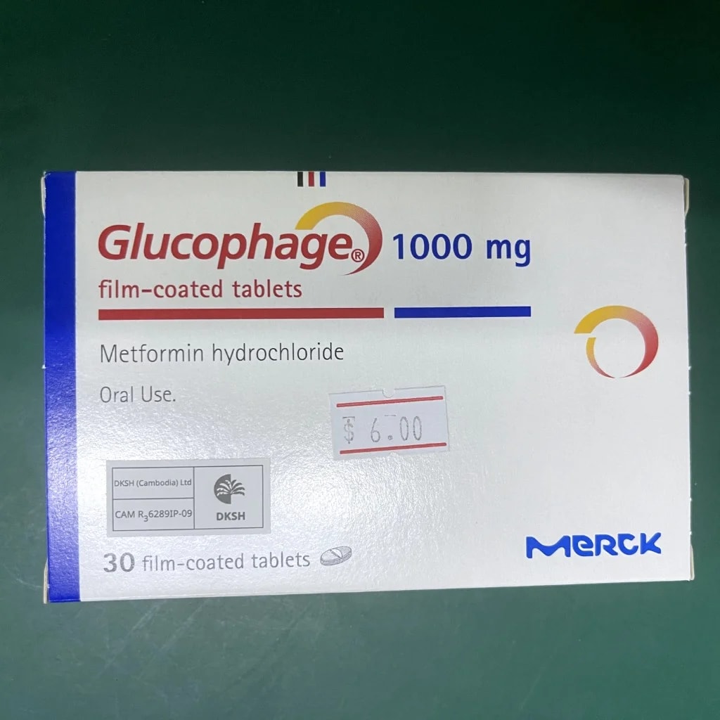 Glucophage 1000 1000mg - Pharmacy Rotha 2