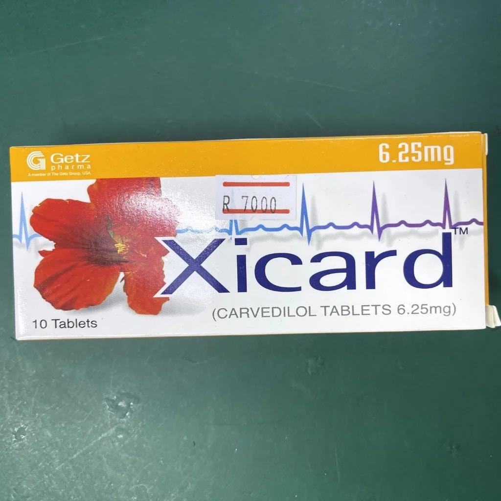 Xicard 6.25mg - Pharmacy Rotha 2