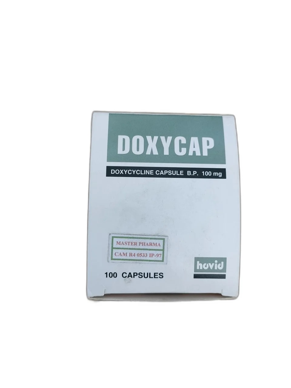 DOXYCAP 100mg - ឱសថស្ថាន ដារ៉ារស្មីគោកចំបក់ (Dara Raksmey Kok Chambok)