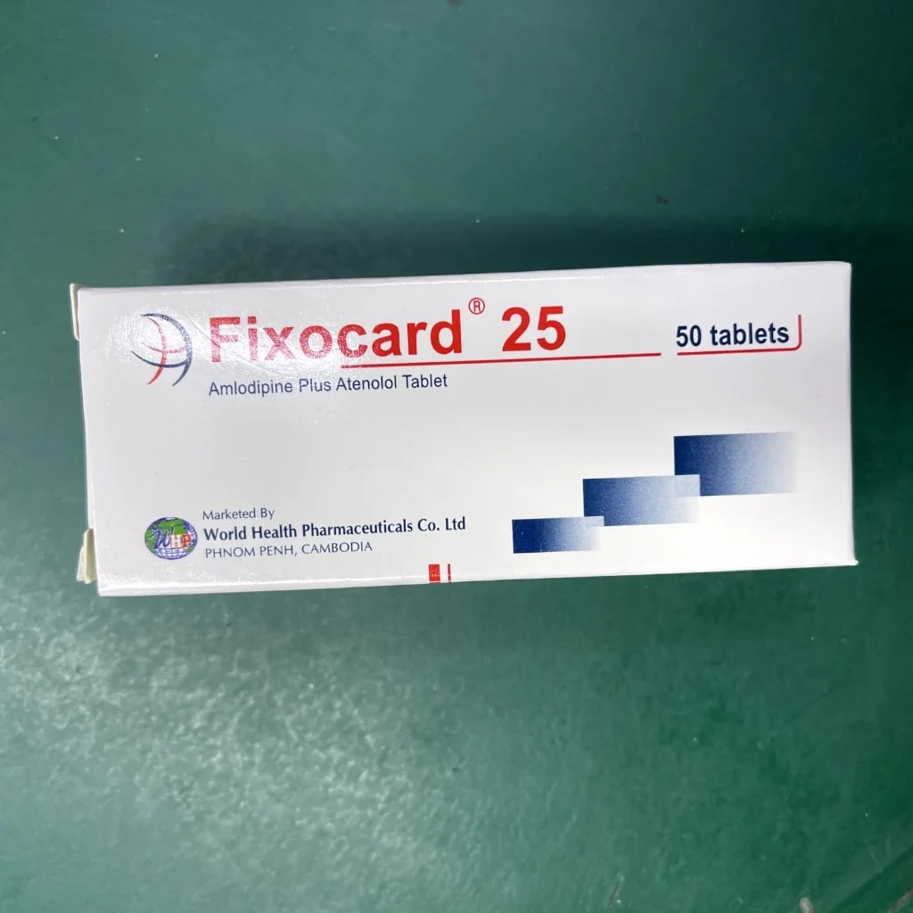 Fixocard 25 5mg, 25mg - Pharmacy Rotha 2