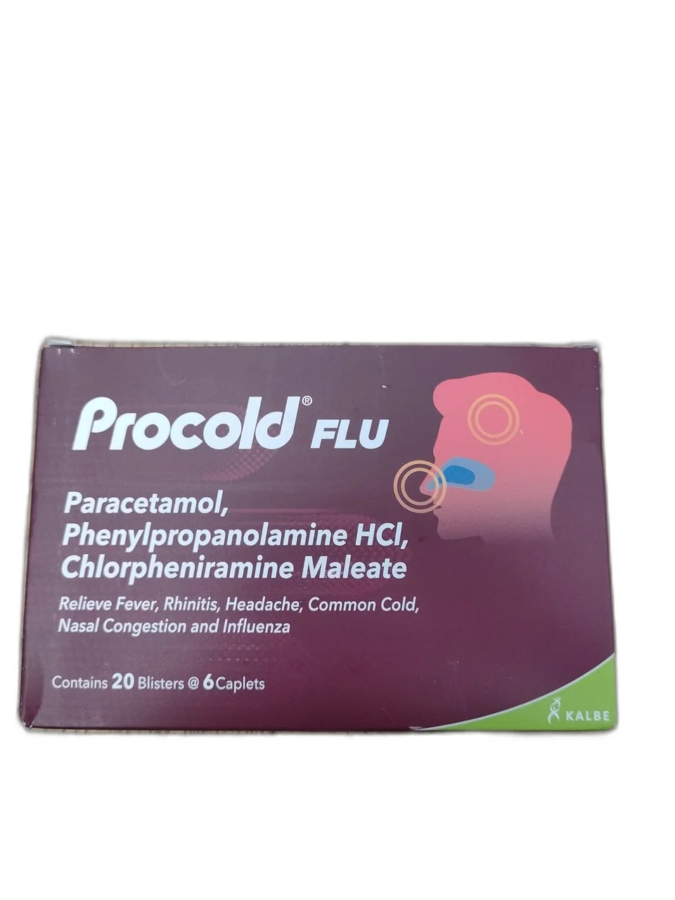Procold FLU 500mg - ឱសថស្ថាន ដារ៉ារស្មីគោកចំបក់ (Dara Raksmey Kok Chambok)