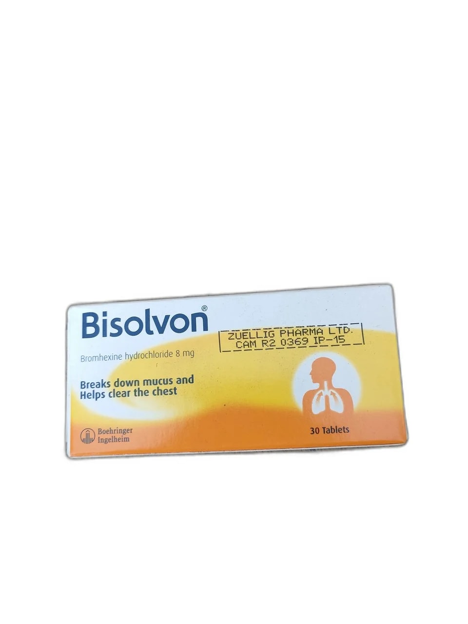 Bisolvon 8 mg - ឱសថស្ថាន ដារ៉ារស្មីគោកចំបក់ (Dara Raksmey Kok Chambok)