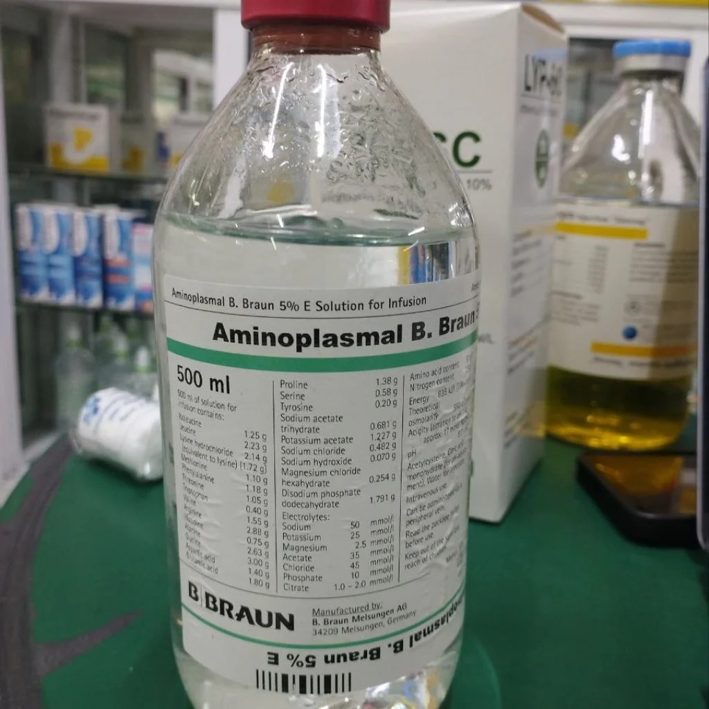 Aminoplasmal B. Bram 5% E 500ml - Pharmacy Rotha 2