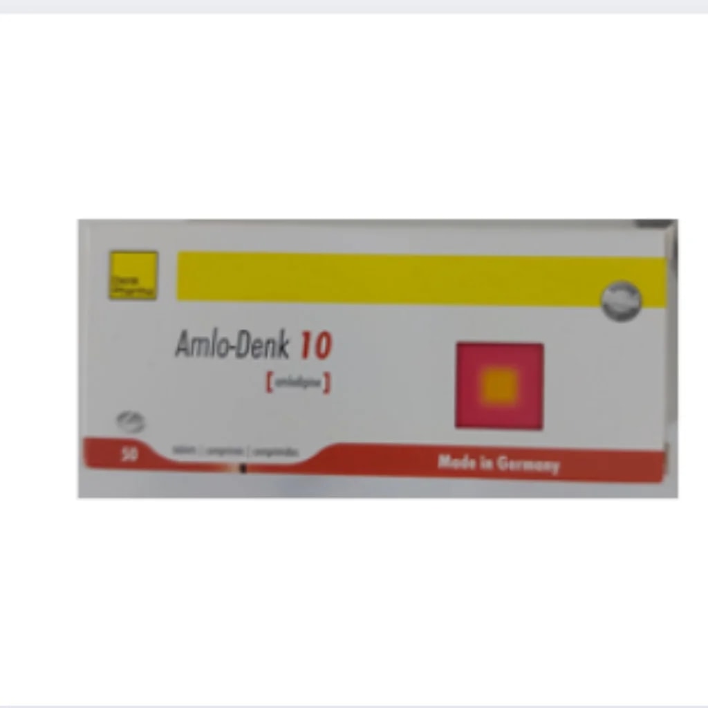 Amlo-Denk 10mg (Amlodipine) 10mg - Phnom Penh Care Pharmacy 2ND Floor / Under CENTRAL HOSPITAL