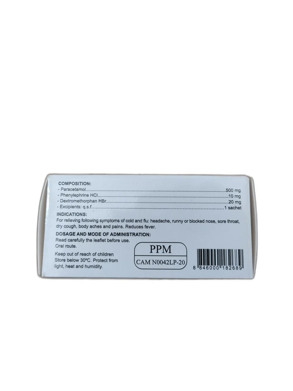 PPM 500mg - ឱសថស្ថាន ដារ៉ារស្មីគោកចំបក់ (Dara Raksmey Kok Chambok)
