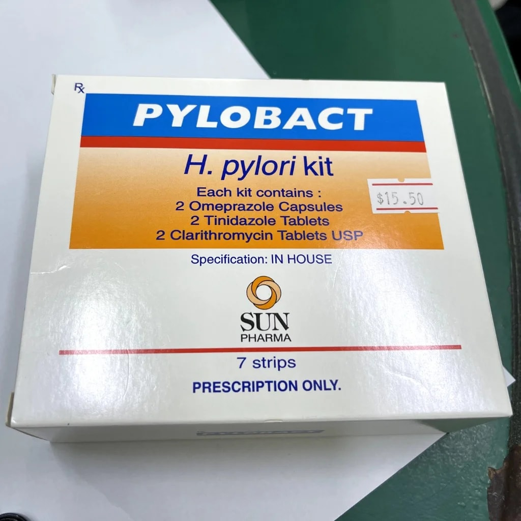 Pylobact H.Pylori Kit - Pharmacy Rotha 2
