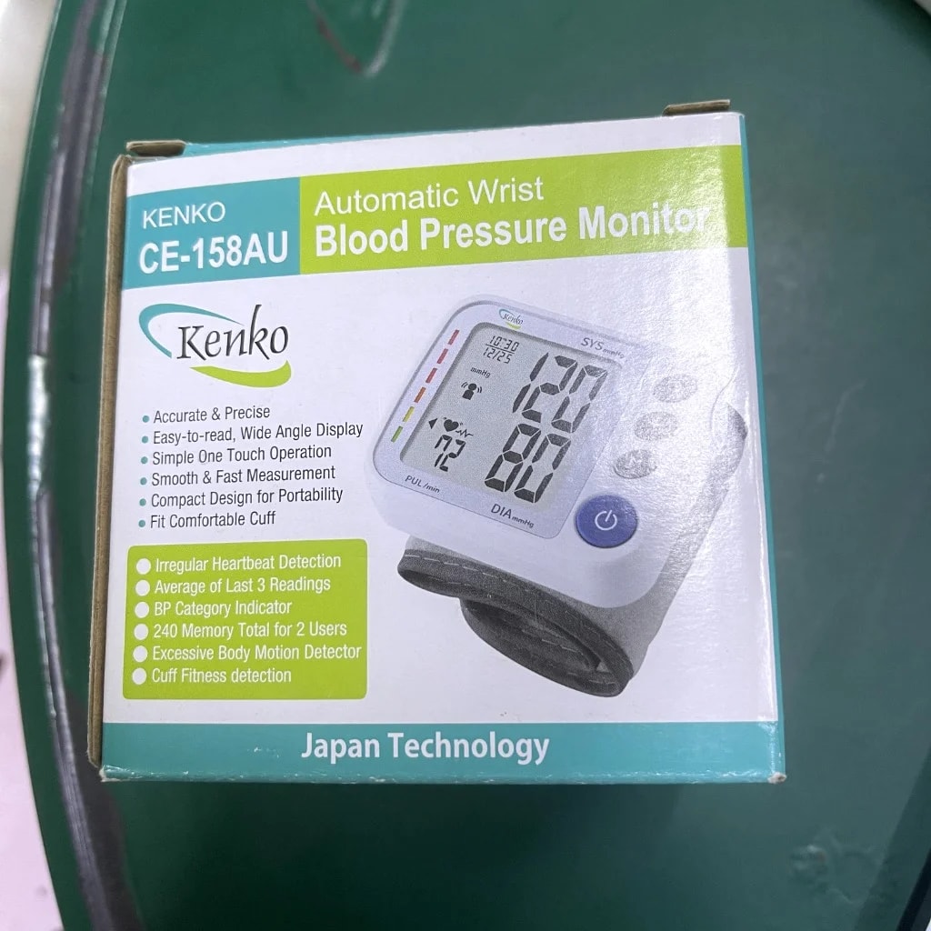 Kenko CE-158AU Automatic Wrist BP Monitor - Pharmacy Rotha 2