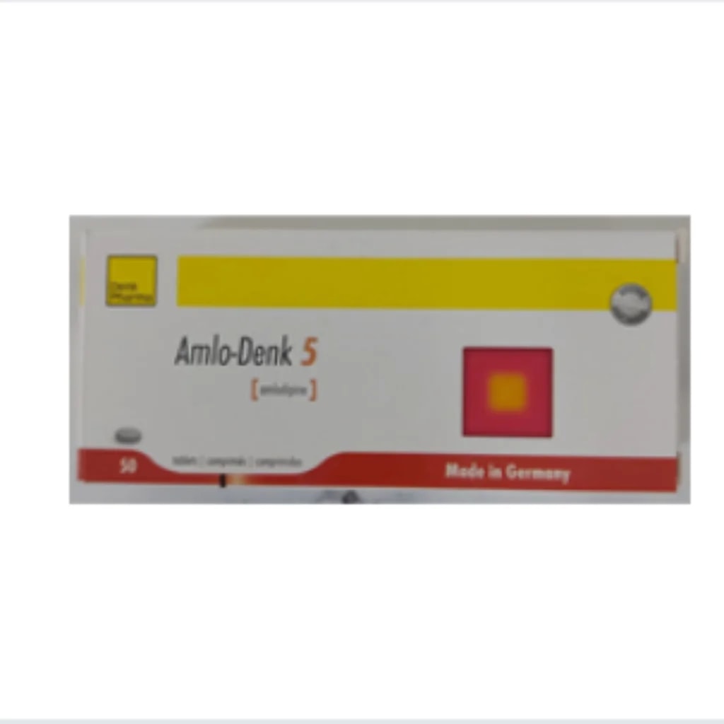 Amlo-Denk 5mg (Amlodipine) 5mg - Phnom Penh Care Pharmacy 2ND Floor / Under CENTRAL HOSPITAL