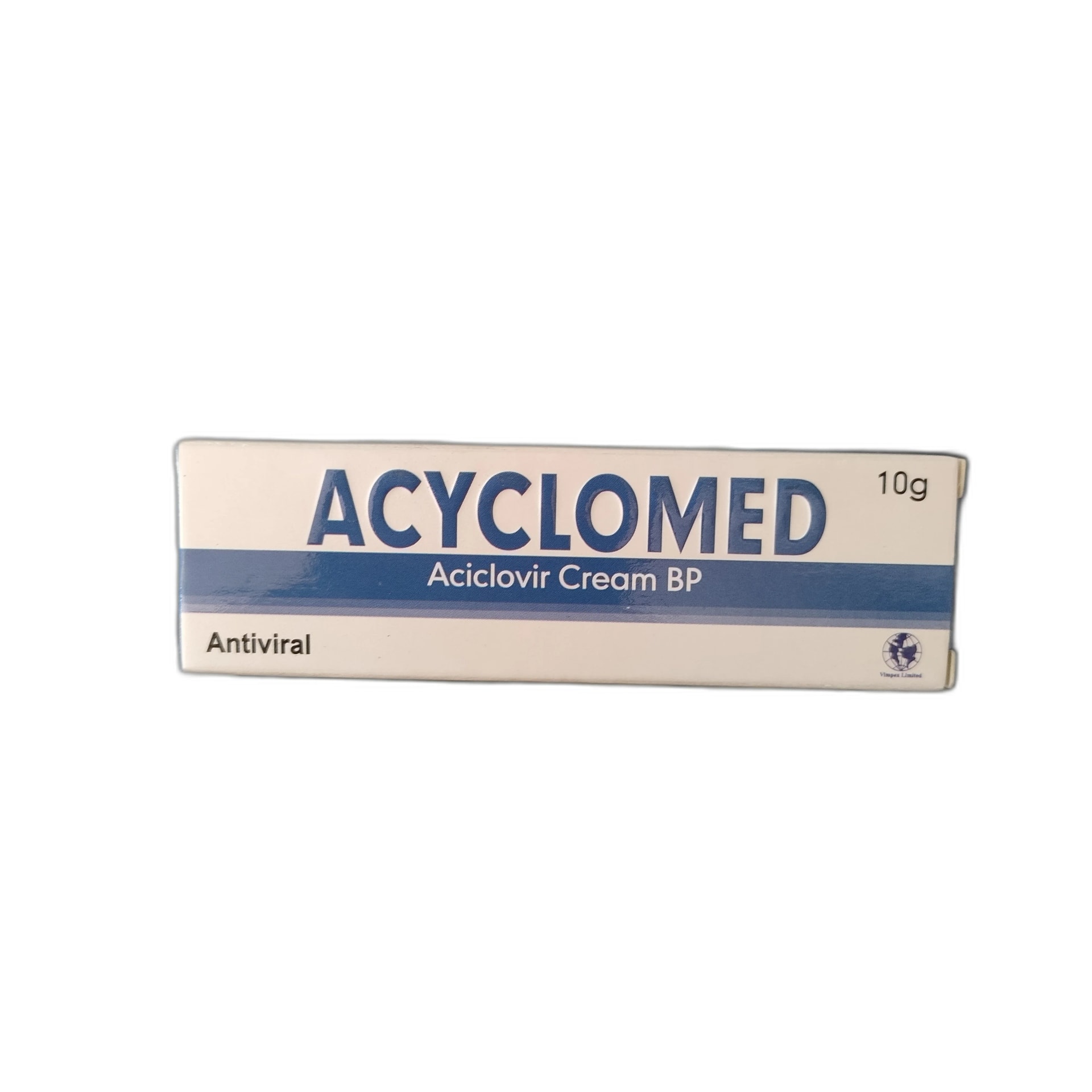 Acyclomed Aciclovir Cream 10g 5% w/w - Srey Mom Pharmacy