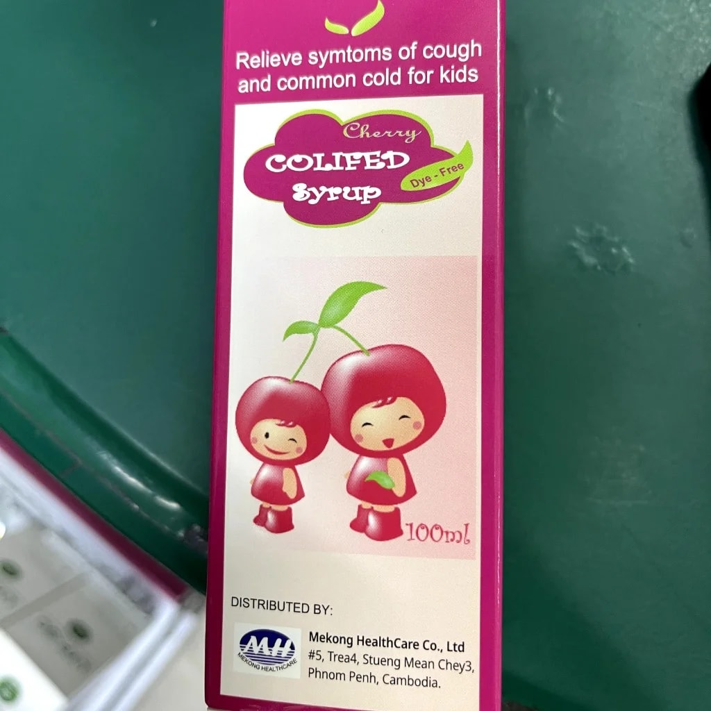 Cherry Colified Syrup 100ml - Pharmacy Rotha 2