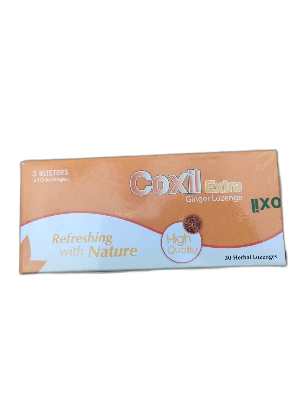 Coxil Extra Ginger Lozenge - ឱសថស្ថាន ដារ៉ារស្មីគោកចំបក់ (Dara Raksmey Kok Chambok)